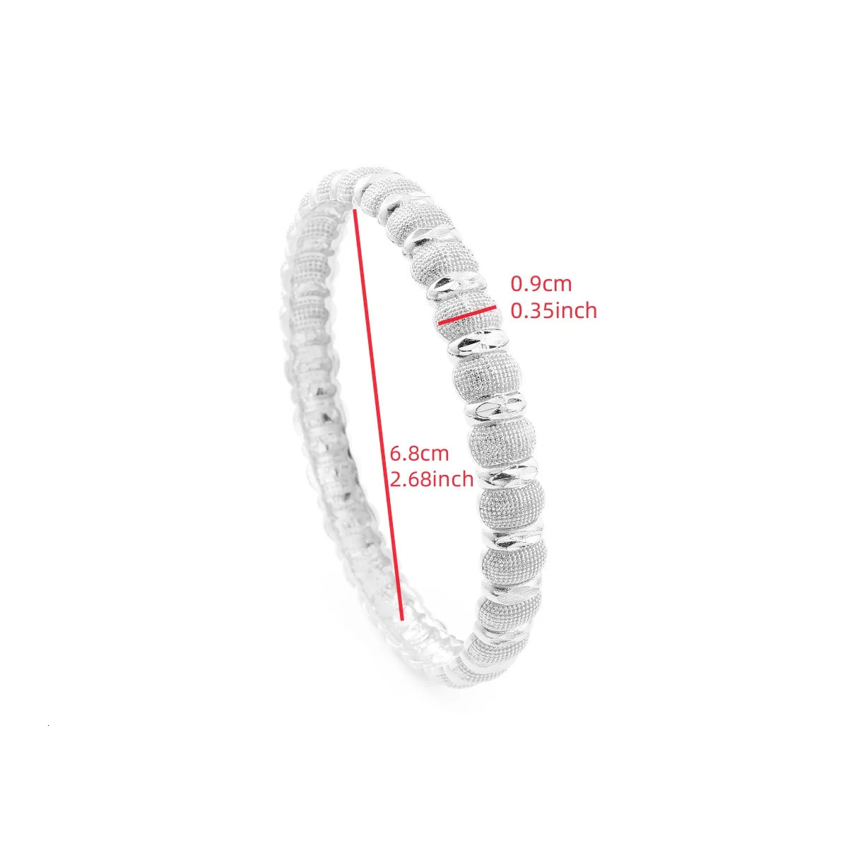 Dubai Silver Color Bangle Set For Women Indian Africa Lady Jewelry Ethiopian Cuff Bracelets Wedding Bride Jewelry Party Gift 250805