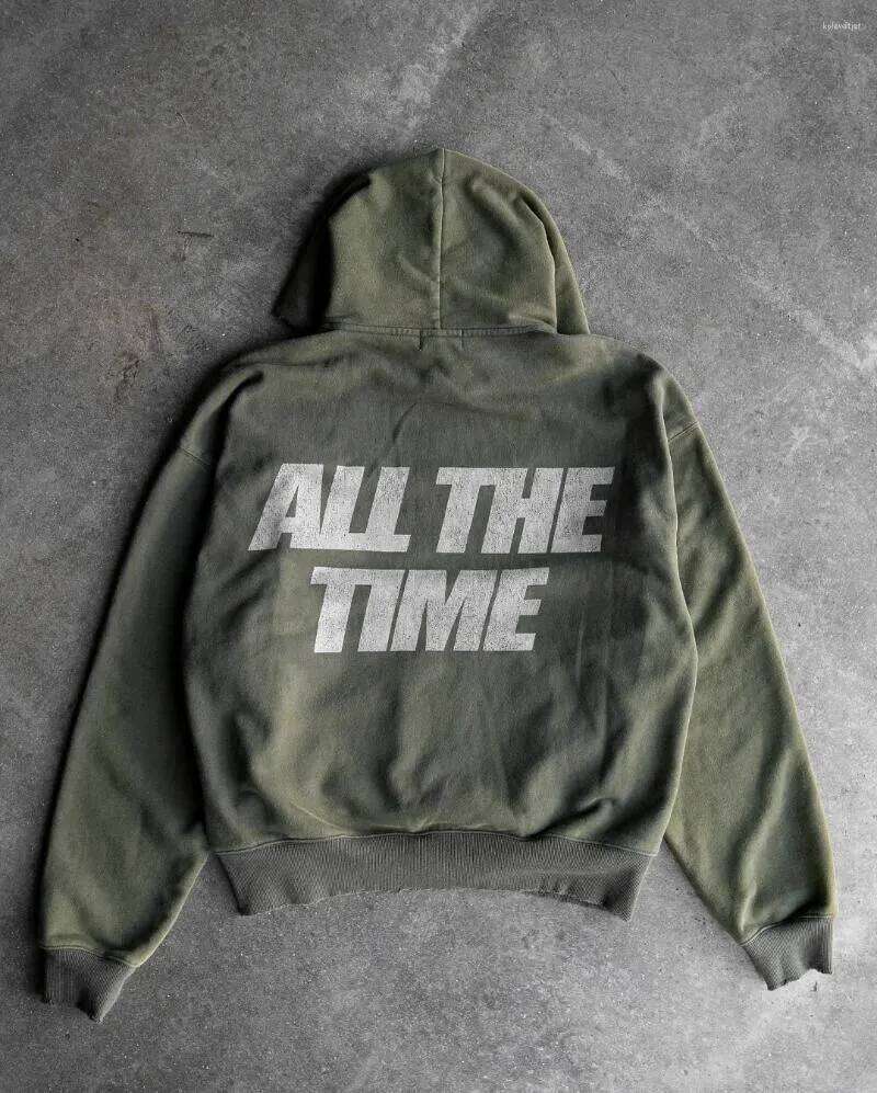 Men's Hoodies Y2k Hoodie Clothes Haruku High Street Hip Hop Letter Graphic Print Retro Oversized Sweatshirt Mens Womens