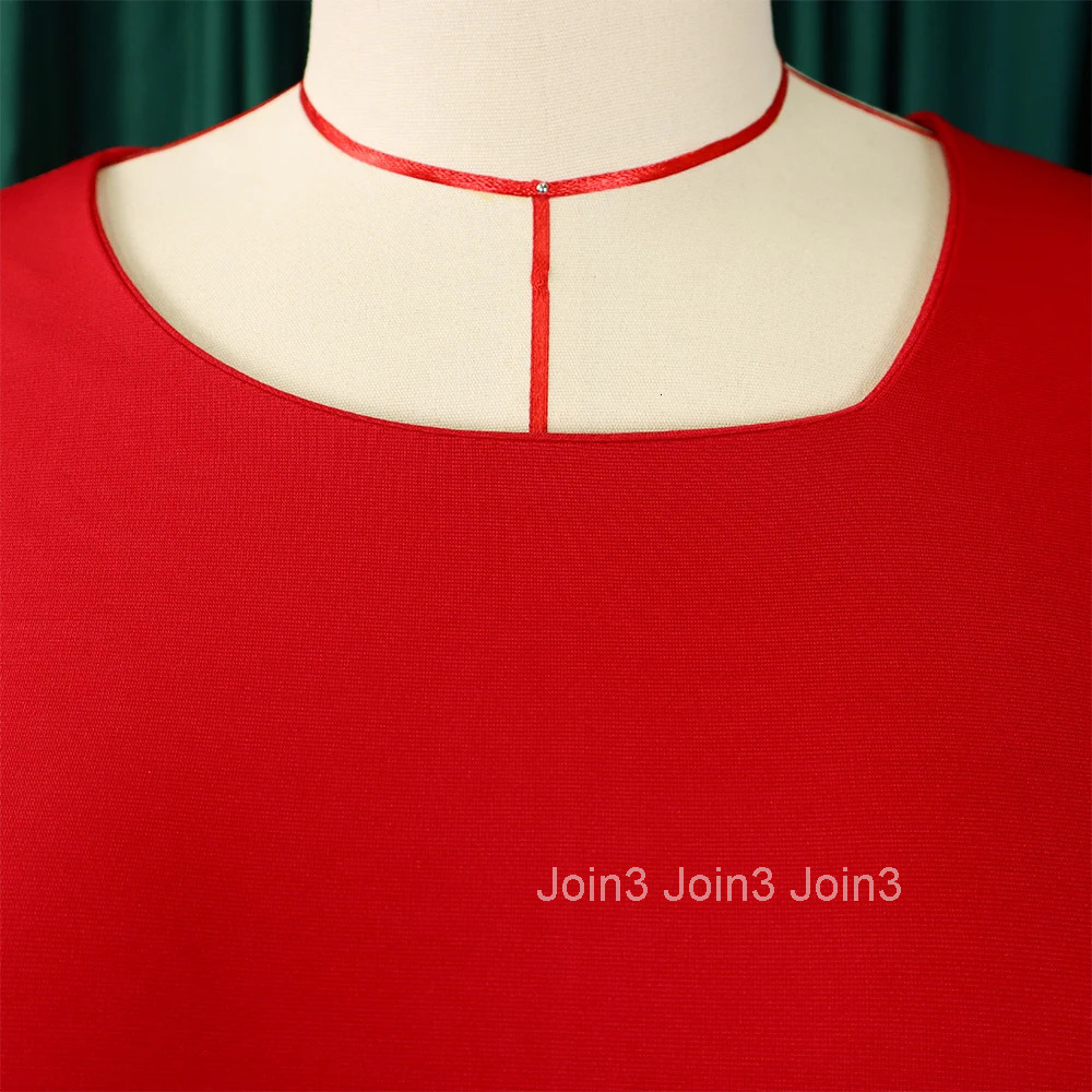 Elegant Office Dresses for Women Flare Sleeve Solid Sheath Package Hips Mid Calf Professional Female Business Work Wear Dress OL