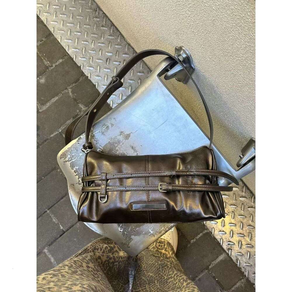 Designer Bag Tote bag Shoulder Bag Spicy Girl Style Niche Women S New Summer Fashion Silver Small Square Large Capacity Commuter Crossbody