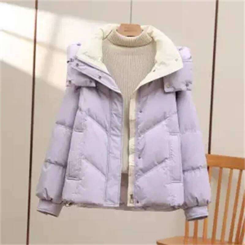 Designer Clothing 2025 Cotton-Padded Women's Short Parkas 2025 Winter New Korean Warm Coat High-End Down Cotton Jacket Thick Outwear