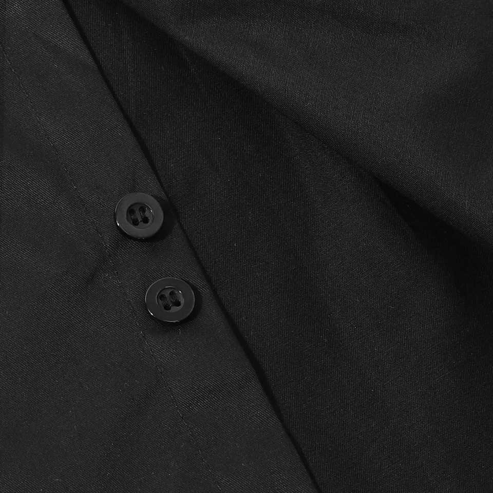 Boys Black Shirt Kids School Uniform Teenager Wedding Birthday Ceremony Easter Church Piano Performance Birthday Gift Clothes X250806