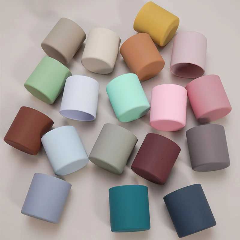 Baby Learn To Drink Cup Drinkware Silicone Cups For Toddlers Kids Leakproof Child Water Cup Bottle 220ML. X250806