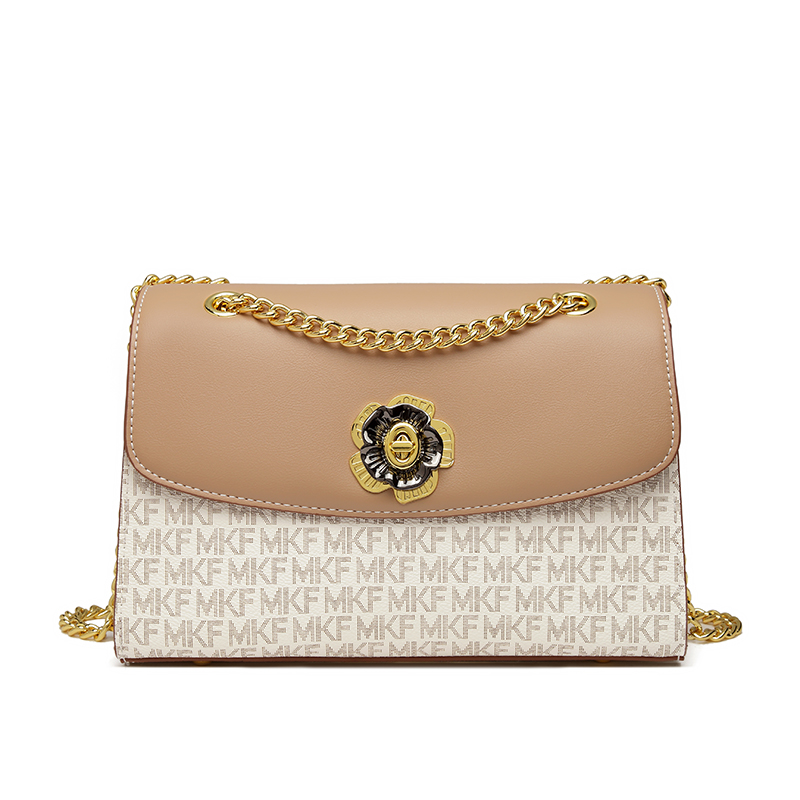 MKF designer bag free shipping Light luxury High quality casual fashion flap bag letter Floral versatile classic high-capacity handbag for woman