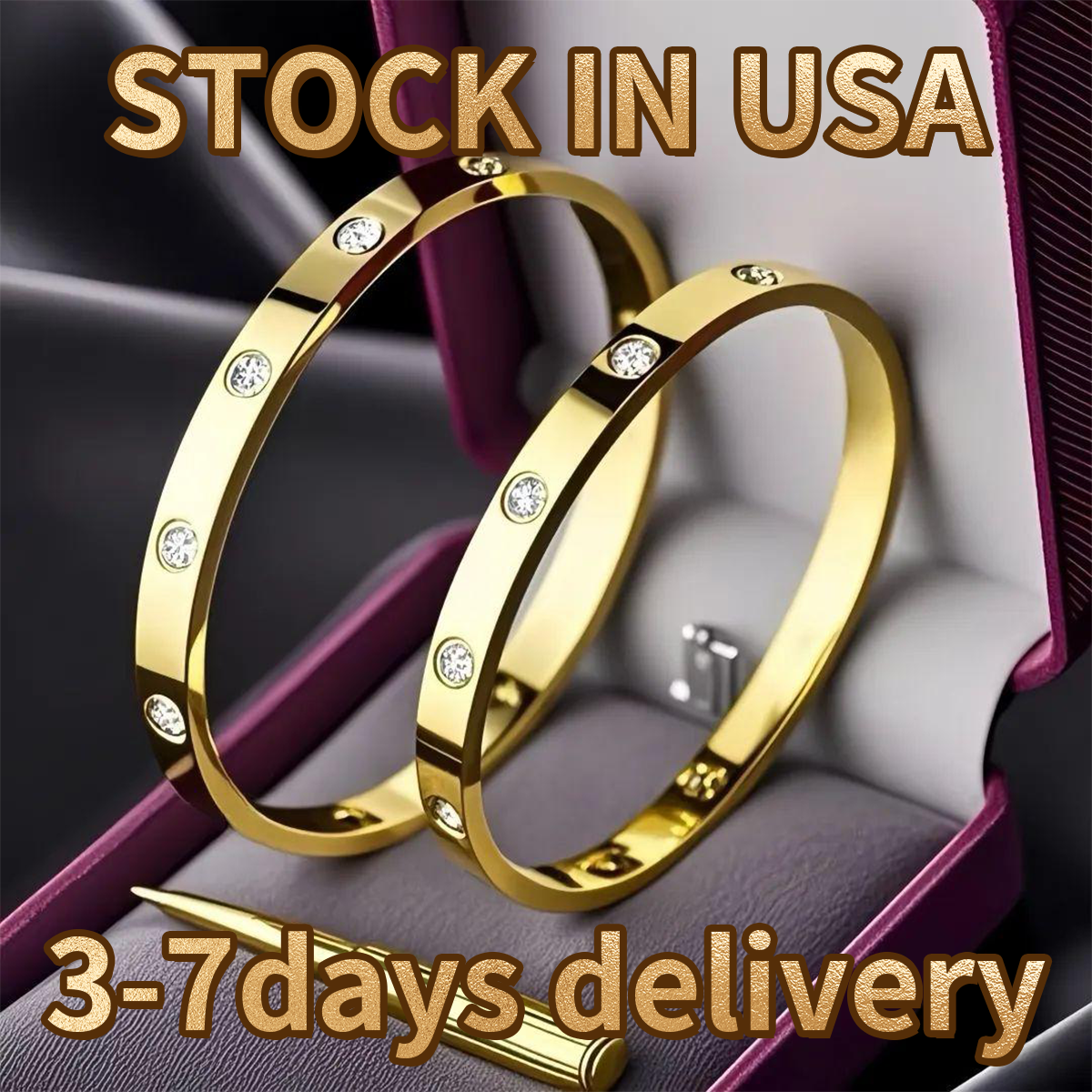 Luxury Designer Bracelet Women Men Jewelry Cuff Charm Bracelets Stainless Steel Gold Silver Classic Permanent Double Lock Buckle Couples Bracelet Designer Gift
