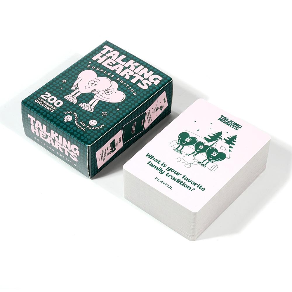 Romantic Communication Challenge: Interactive Dialogue Deck Ideal Gift For Couples On Valentine's Day