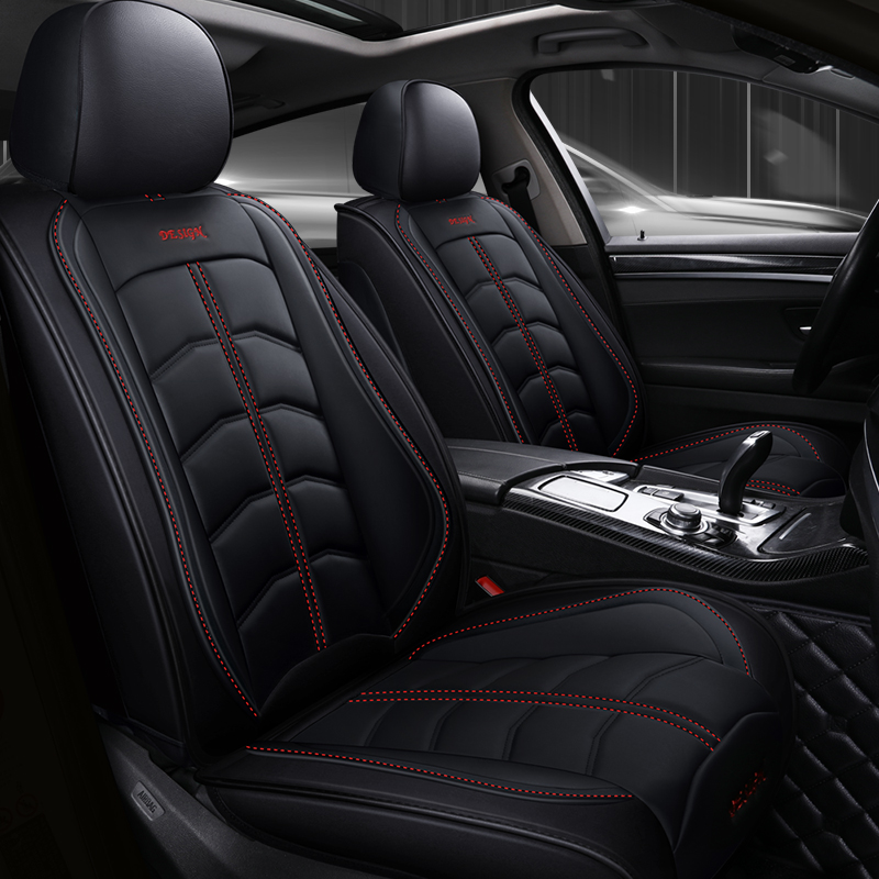 Enhance Interior Style: Custom Fit SOGLOTY Leatherette Auto Seating Upholstery