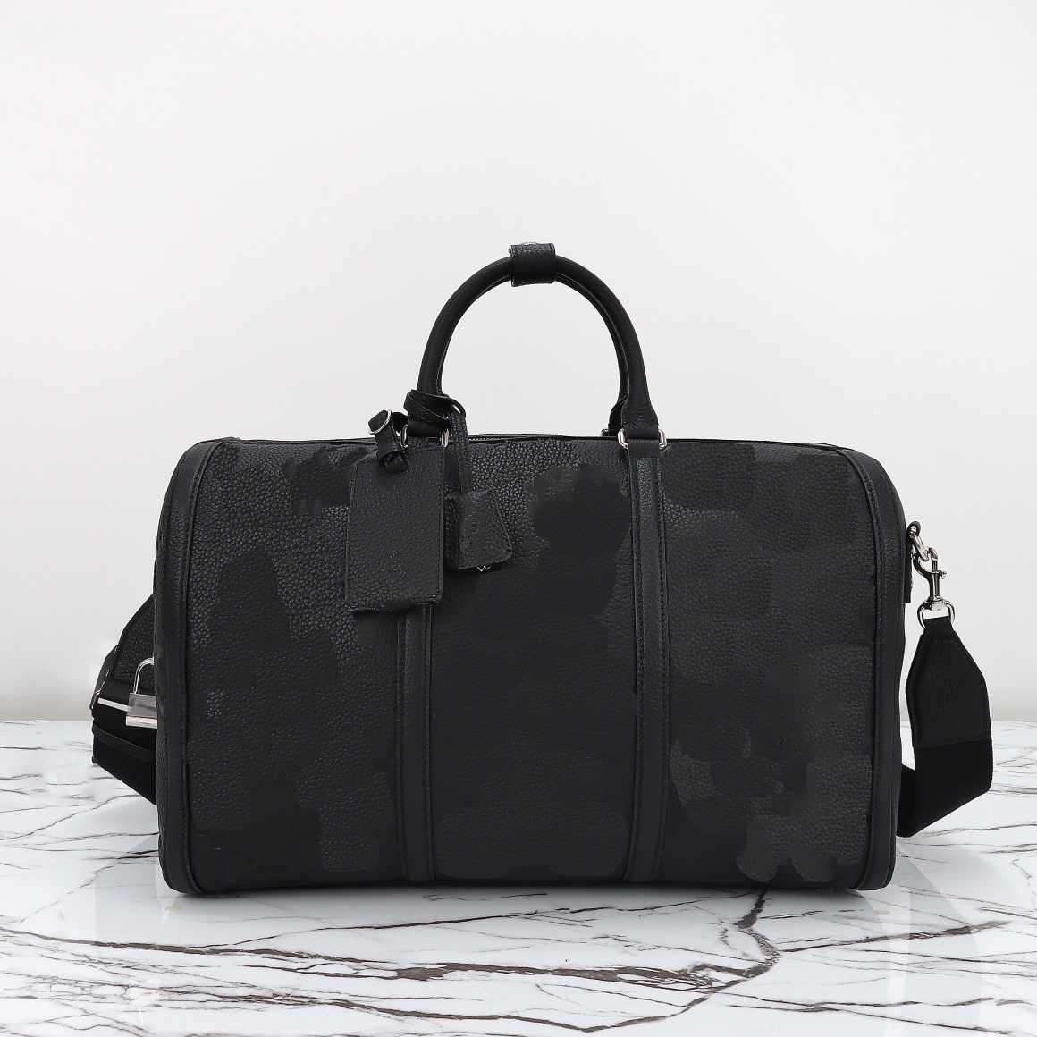 Chic Fashionable Leather Shoulder Bag For Her Featuring Classic Checkered Motif Suitable As Everyday Carry