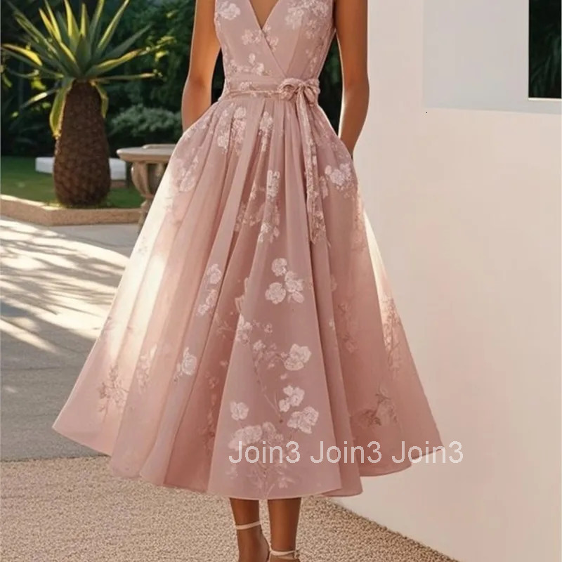 Sexy V-neck Halter Evening Dress Women Fashion Hight Waist Solid Lace A-Line Dress Elegant Sleeveless Slim Long Dress