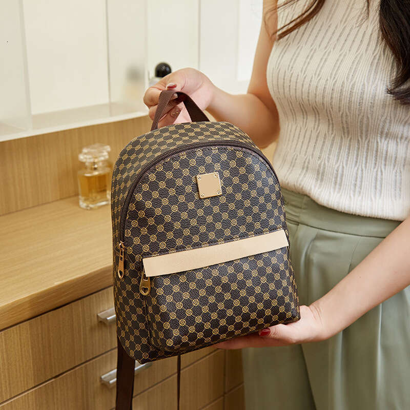 Designer Bag Luxury Bag 2025 Printed Shoulder Bag Fashion Small Women's Backpack