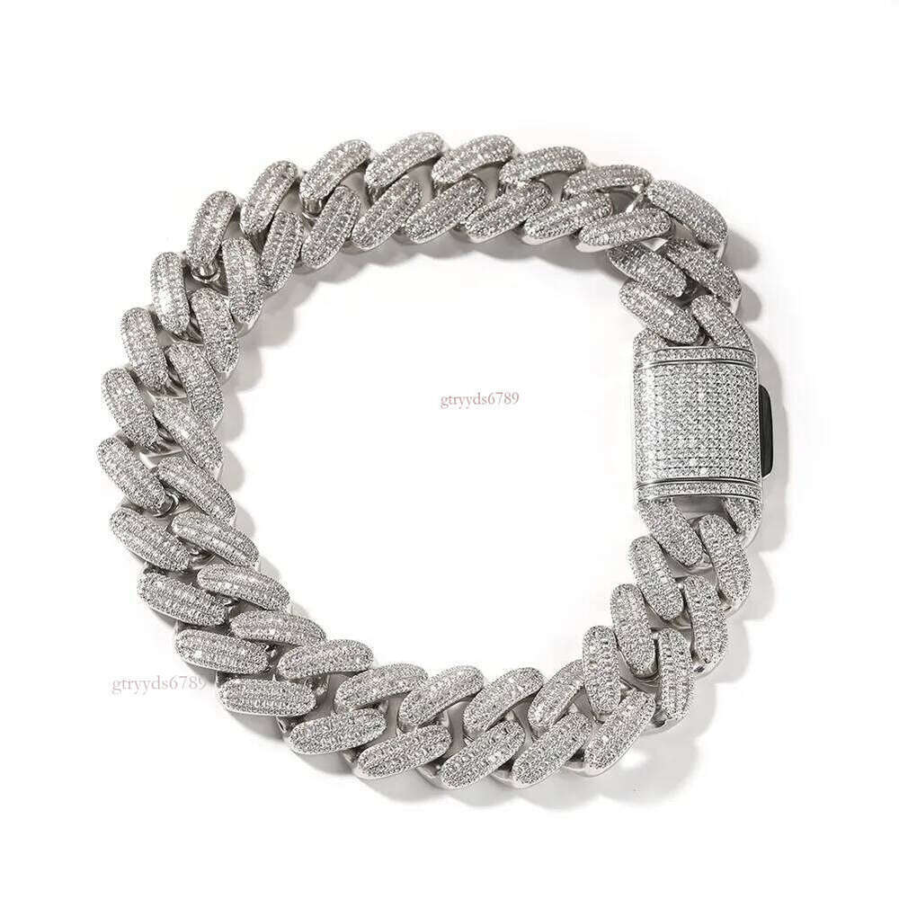 Hip-hop jewelry bracelets and necklacesIced Out 26mm Link Chain Jewelry Gold Hip Hop Jewlery Big Miami Cuban Necklace for Men