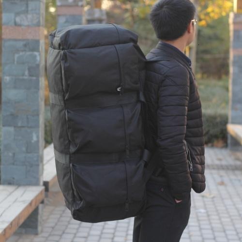 100L Large Luggage Camping Bag Army Backpack Men Outdoor Travel Shoulder Hiking Trekking Trip Tourist Military Tactical Bags 241127
