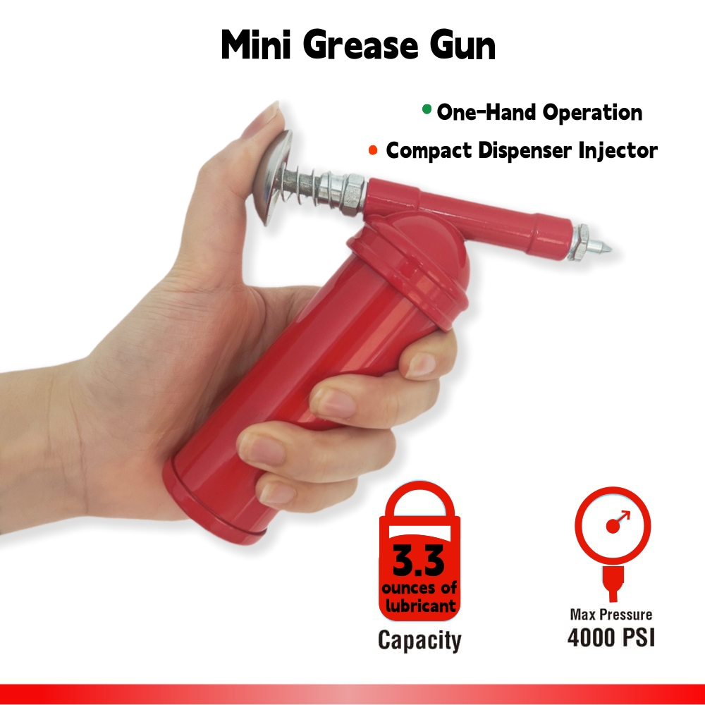 Mini Grease Gun one-hand OperationCompact Dispenser Injector