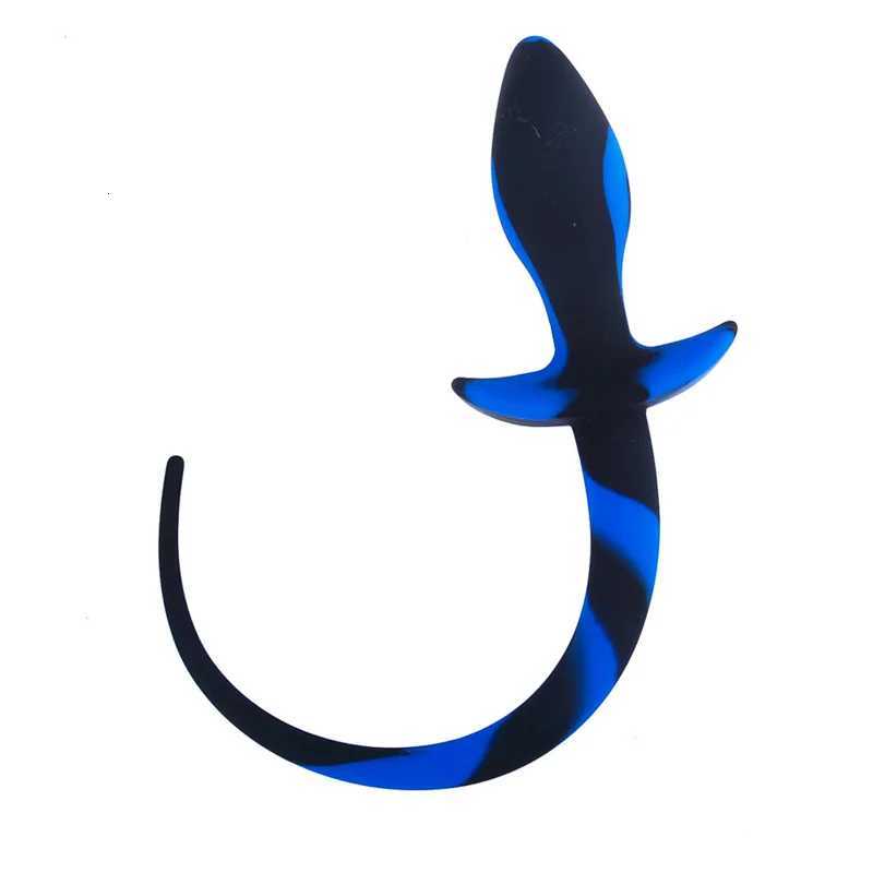 Silicone Butt Plug Pig Tail Dog Tail Puppy Play Gay Anal Accessories G-Spot Prostate Massager Anal Plug Tail Fetish Sex Toy XJ250806