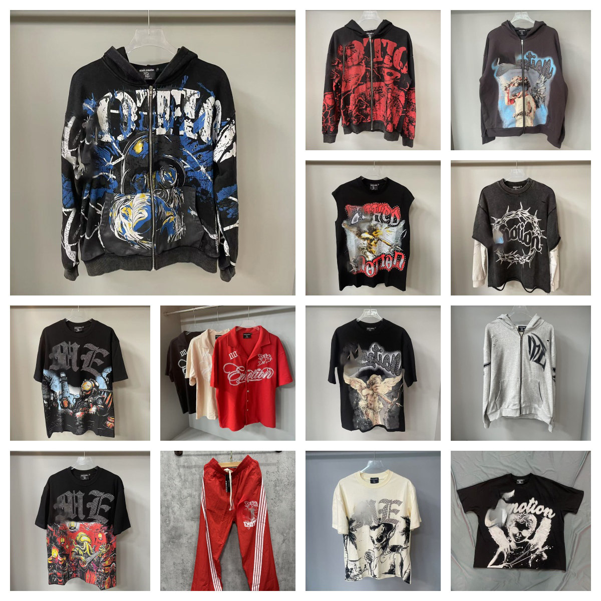 Mixed Emotion Hoodies Women shirts Men's hoodie Summer Breathe Shirts Men Women High Quality Casual Angel Print hoodie Tops
