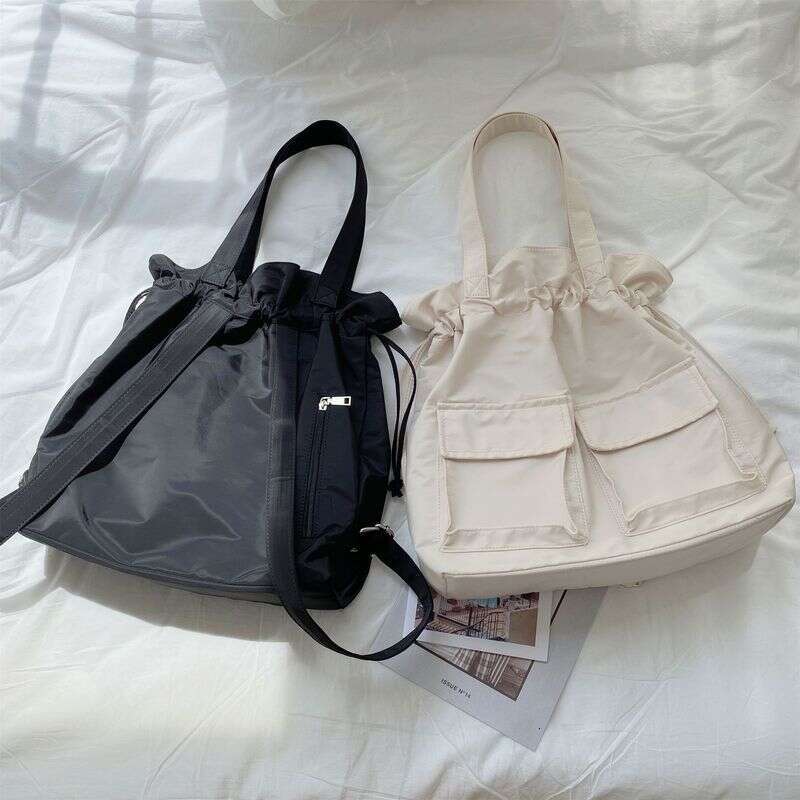 New Travel Women, Fashionable Casual Dual-use Shoulder Bag, Large Capacity Nylon Laptop Backpack For Women