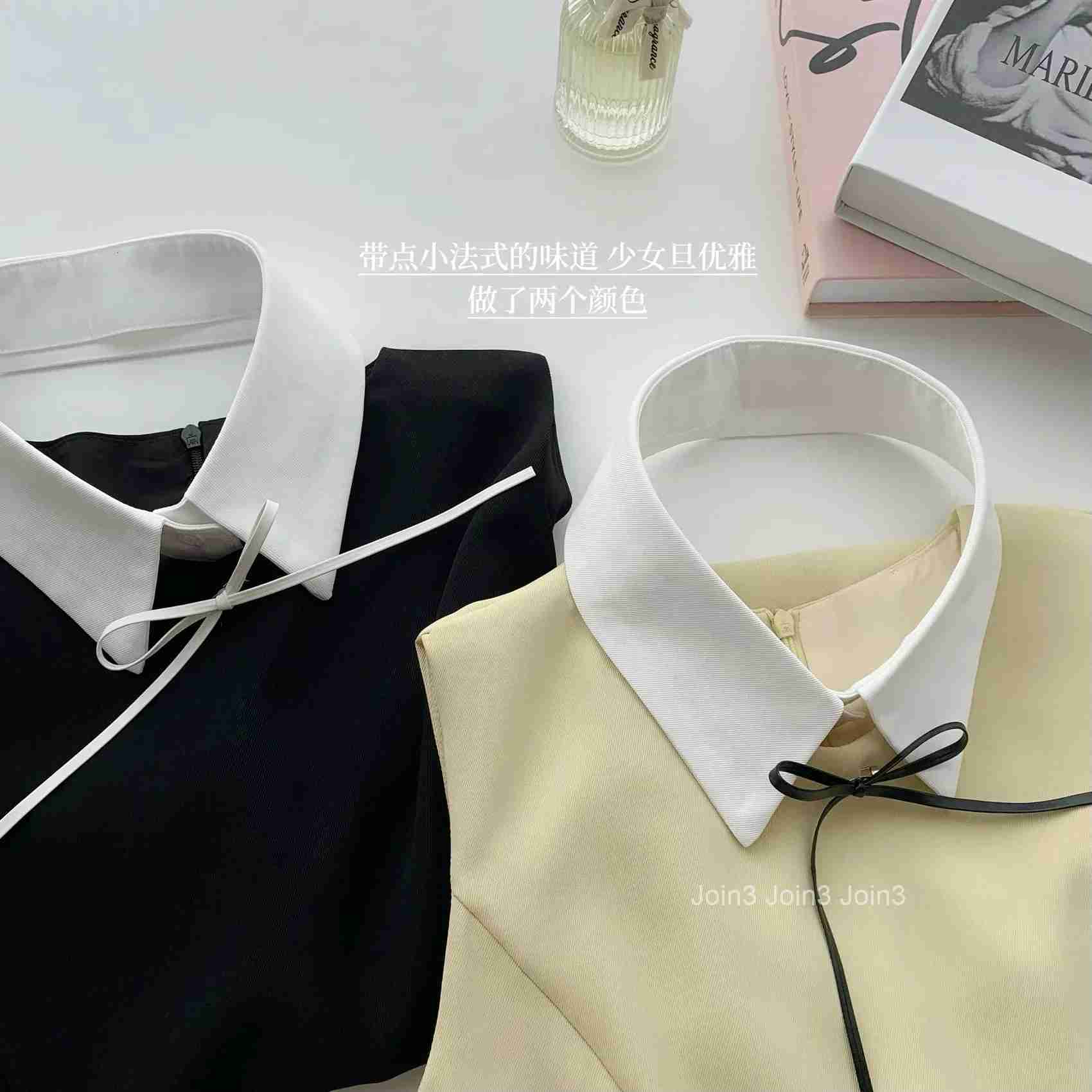 Summer Elegant Chic Sleeveless Fake Two Dress Woman Korean Fashion Y2k Mini Dress Vintage Casual Bow Short Party Dresses