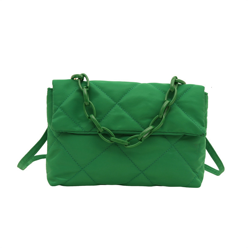 Embroidery Trendy Fashion Casual Chain Shoulder Crossbody Envelope Bag for Women This Years Large Capacity Quilted 250806