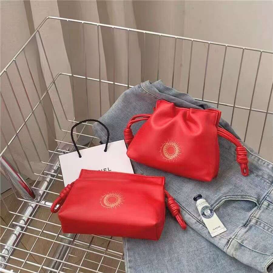 Designer Bag Tote bag Shoulder bag Makeup Festive Red New Style Lucky Clutch Waterproof Lipstick Key Storage Dumpling