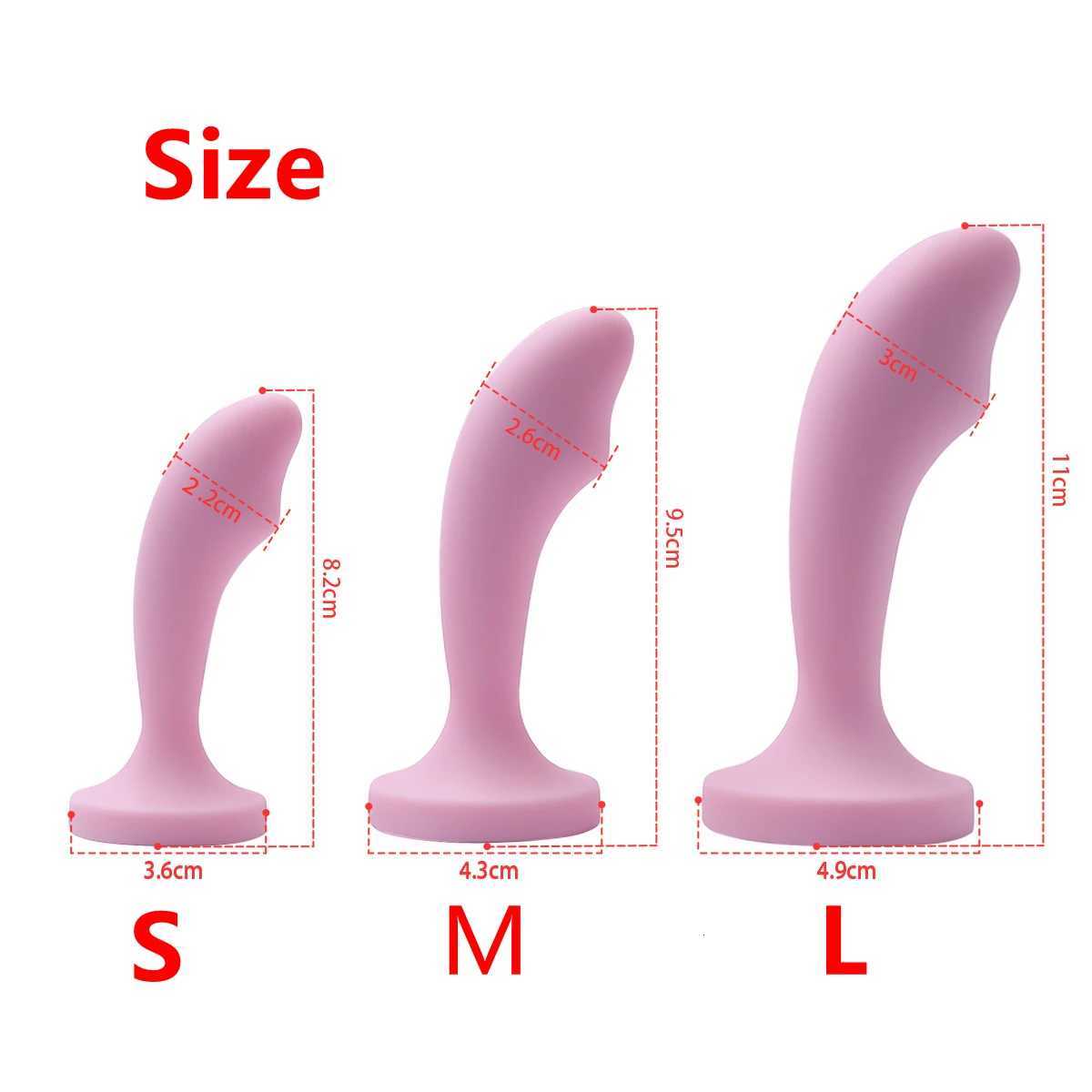 Silicone Anal Plug Gem Base Butt Plug Anal Masturbation Stimulator Anal Massage Dilatancy Toys G-spot Massage Adult Sex Toys XJ250806