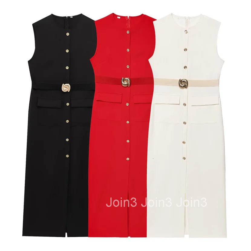 Womens Dress Black Long Dresses Spring Summer Button Up Sleeveless Sundress Vestidos Elegant Casual Womens Dresses