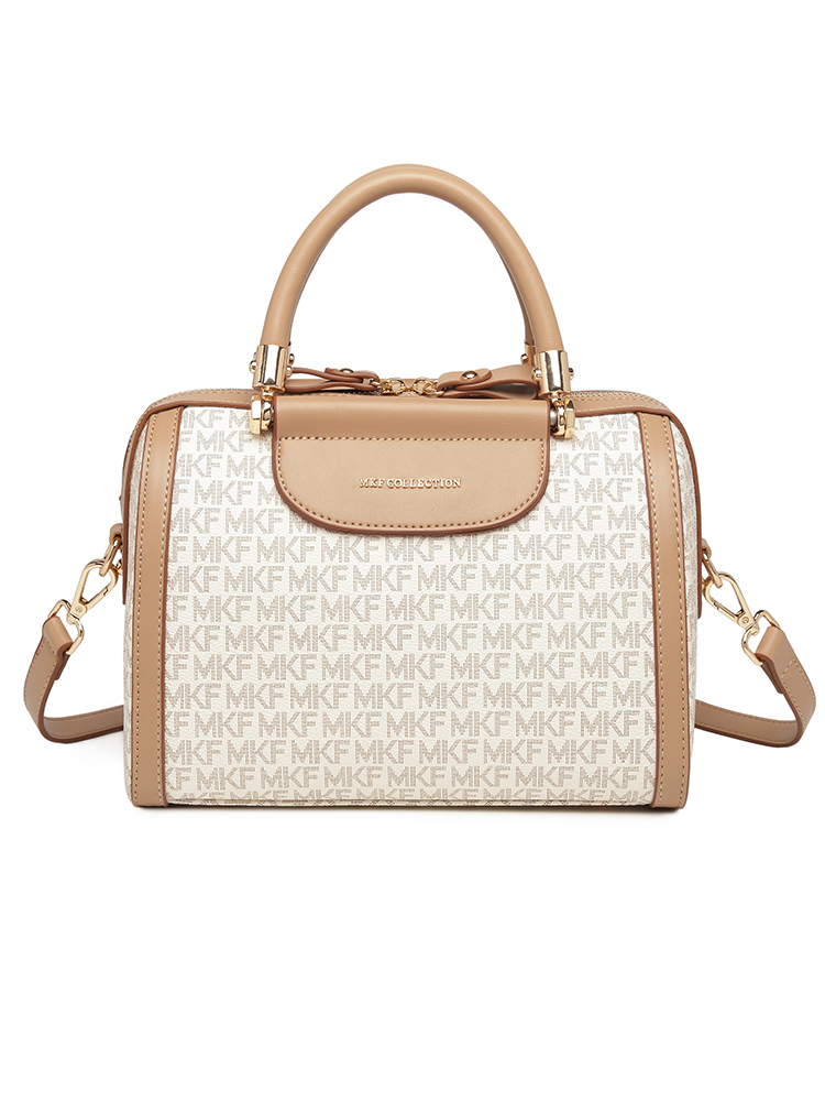 MKF designer bag free shipping Light luxury High quality casual fashion Boston bag letter versatile classic high-capacity handbag for woman