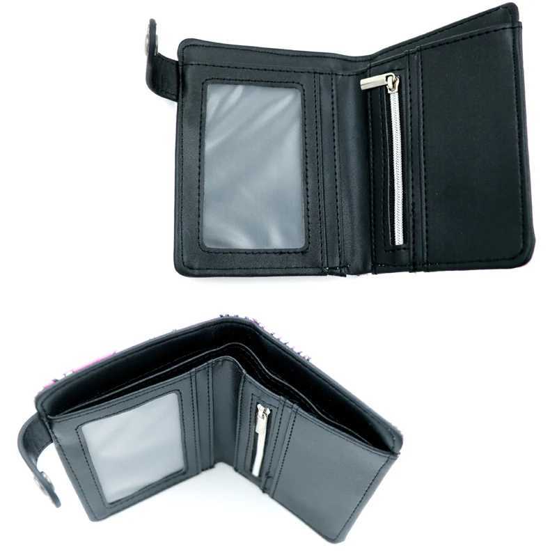 Anime Danganronpa Men Wallets Monokuma Cartoon Short Purse With Coin BagXJ250806