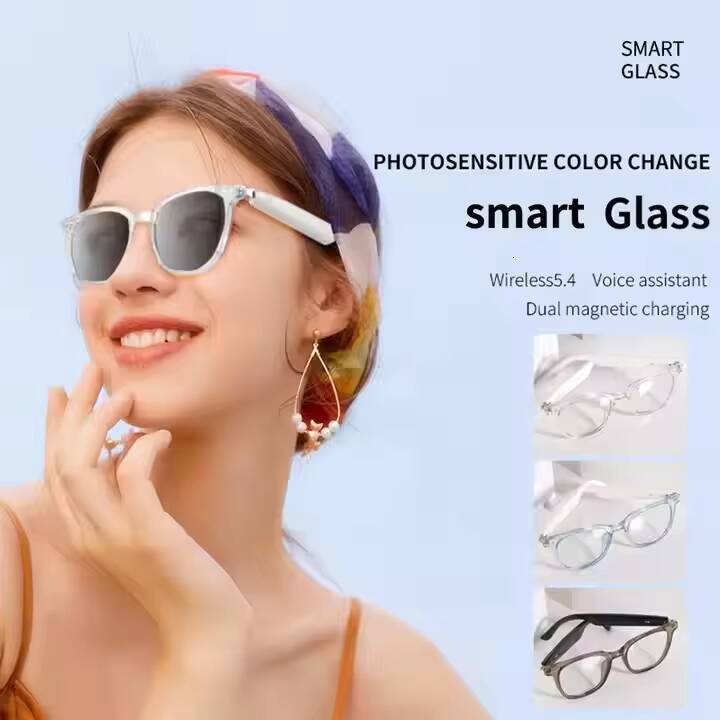 GS07 AI Camera and Wireless Display for Recording AR Smart Glasses with Remote Control
