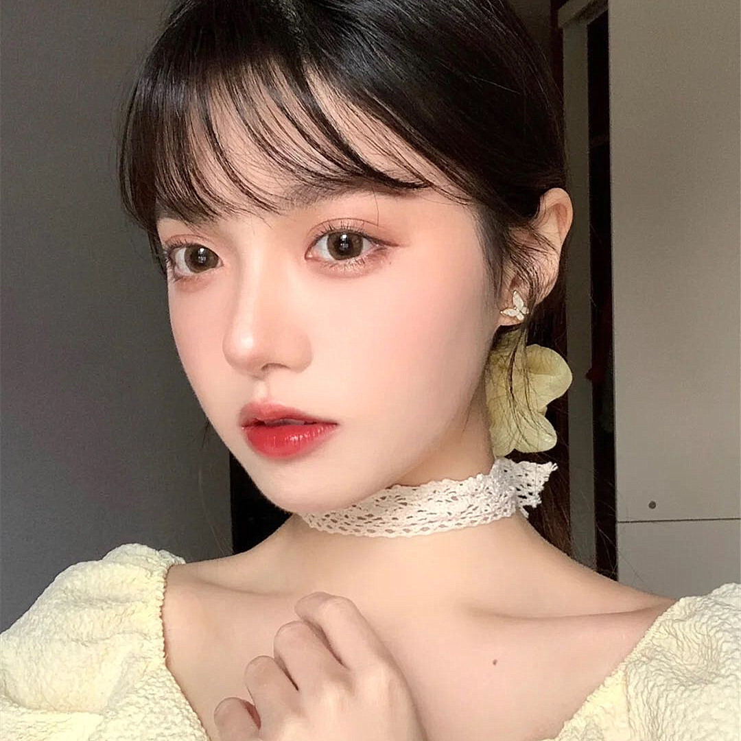 Korea 2025 New Super Fairy Forest Style Sweet Butterfly Glaze Earrings Versatile Girl Ins Fresh