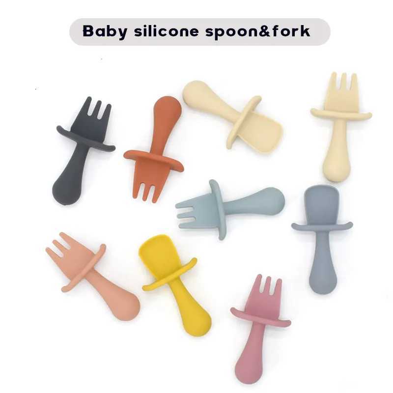9Colors Baby Plate Set Food Grade Silicone Dishes BPA-Free Tableware Kids Feeding Bowls Kids Learning Dishes Tray Dropshipping X250806