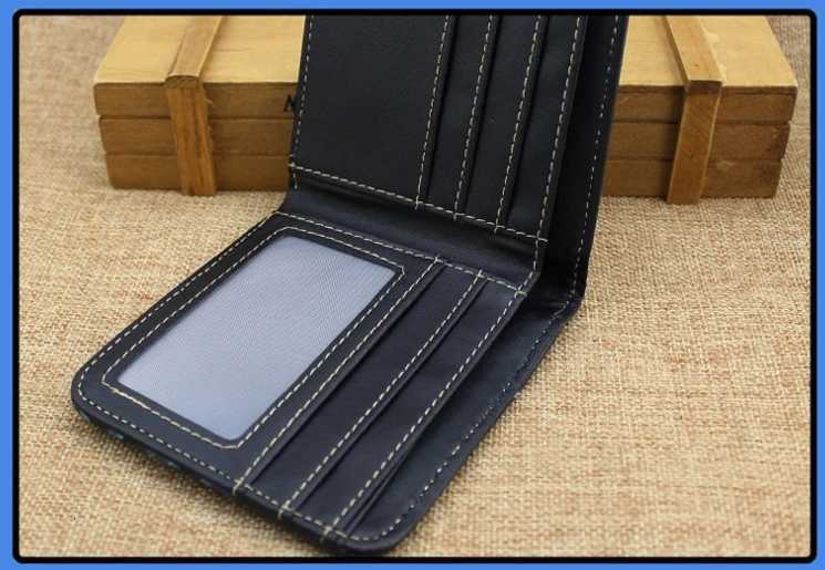 Short PU Leather Anime Wallet Mob Psycho 100 Cartoon Mobu Saiko Hyaku Folding Purse Gift for Manga FansXJ250806