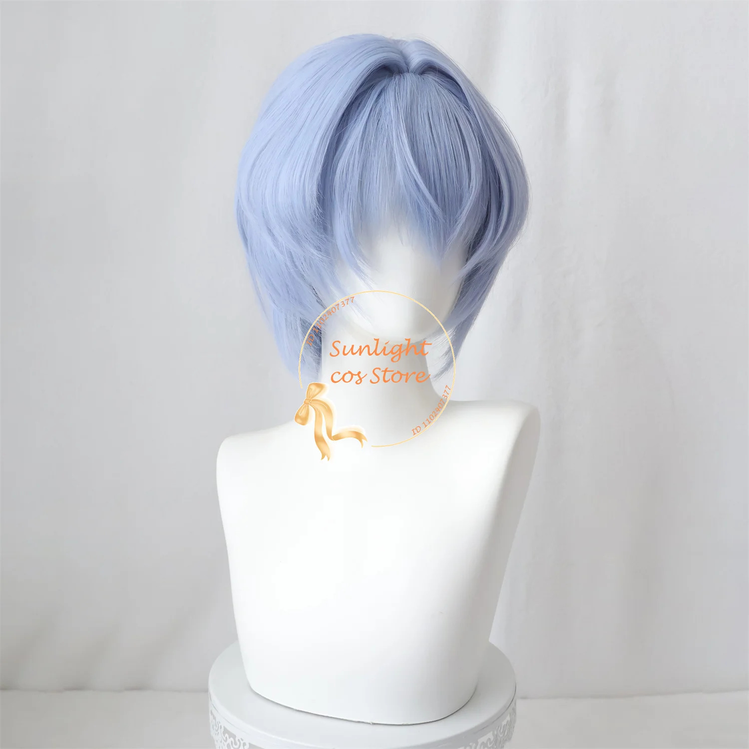 Ayanami Rei Cosplay Wig 30cm Short Blue Rei Ayanami Anime Cos Wigs Heat Resistant Synthetic Hair Halloween EVA Wig Wig Cap 250805