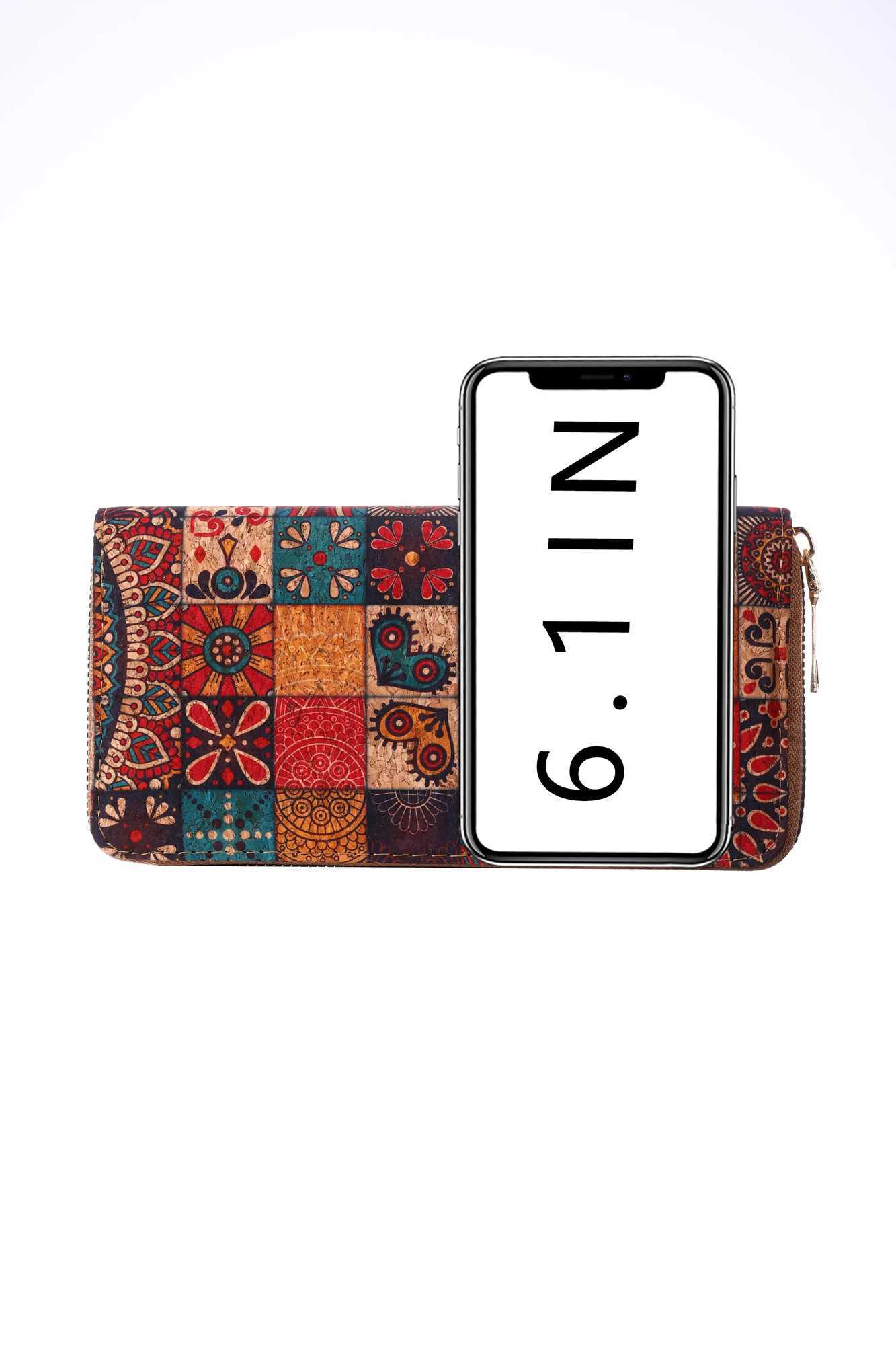 Cross-border PU Long Wood Grain Large-Capacity Multi-Card Slot Personality Literary Retro Wood Grain Womens Wallet XJ250806