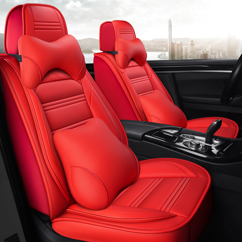 Precision-Fitted Auto Interior Upgrades with Durable Leatherette Seat Covers