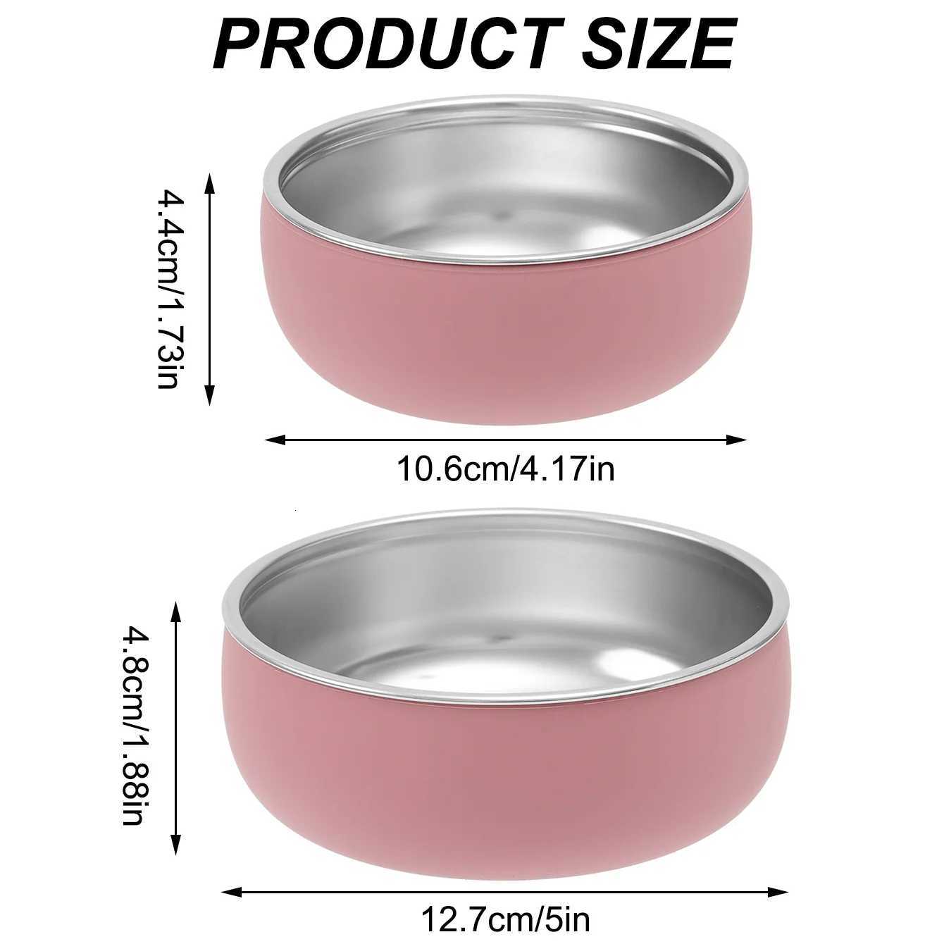 2PCS Baby Stainless Steel Dinner Set Detachable Baby Feeding Bowl Silicone Baby Food Dish Plate BPA Free Childrens Tableware X250806