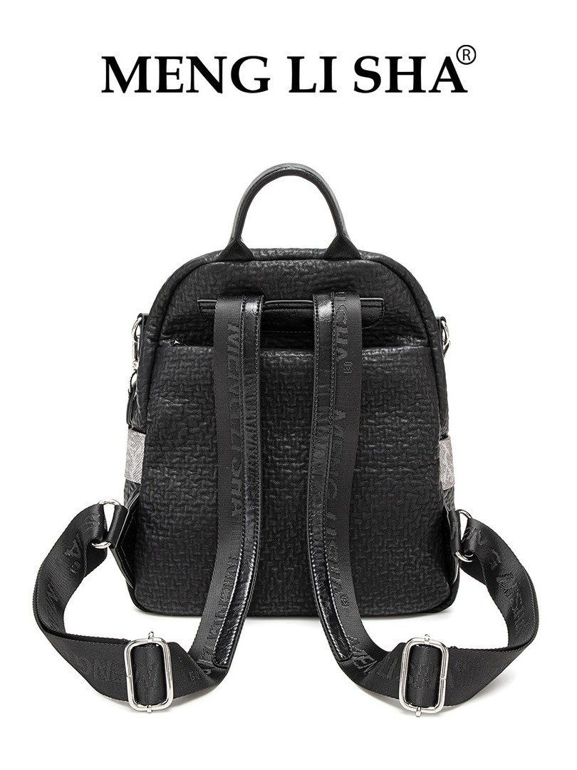 2025 MENG LI SHA 2025 New Summer High - end Lightweight Versatile Large - capacity Travel Backpack for Women. It features a personalized