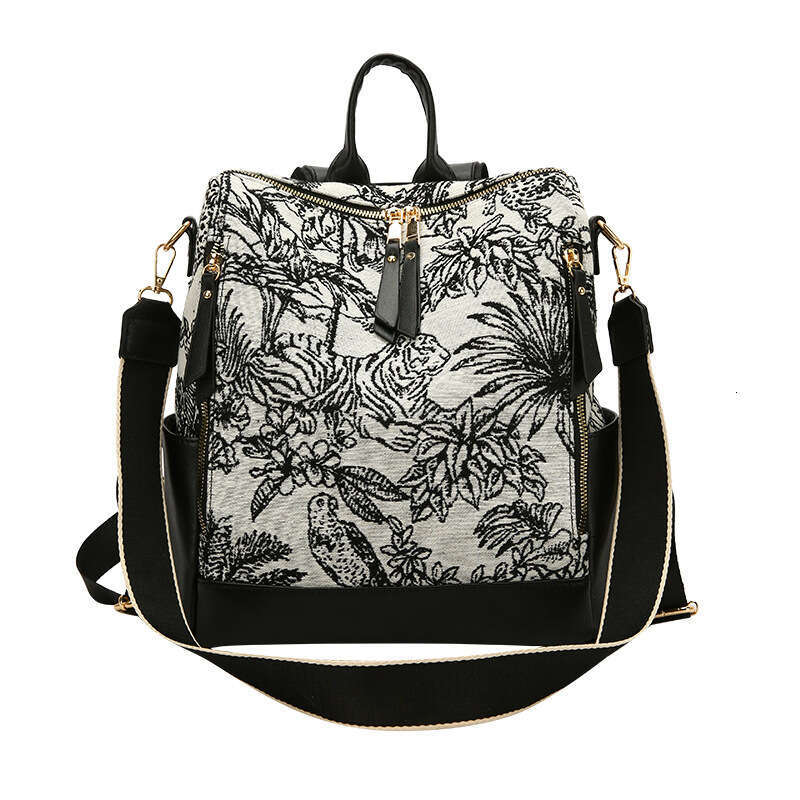 2025 Spring Summer New American Style Trendy Niche Design Large Capacity Fashion Women's Backpack
