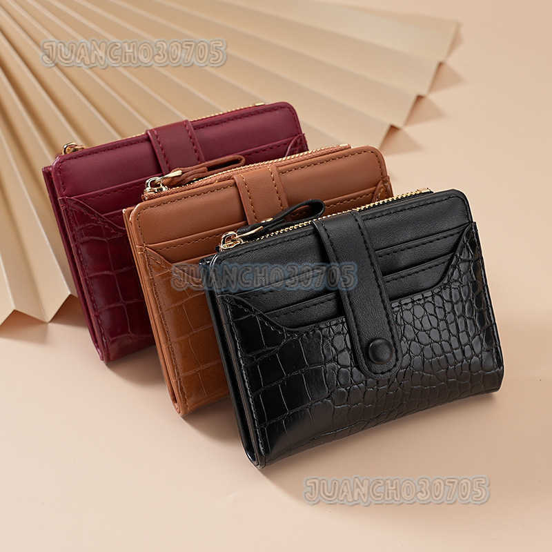 Minimalist Wallet for Women Short and Compact Folding Student Wallet 2025 New Niche Coin and Card Holder H250806