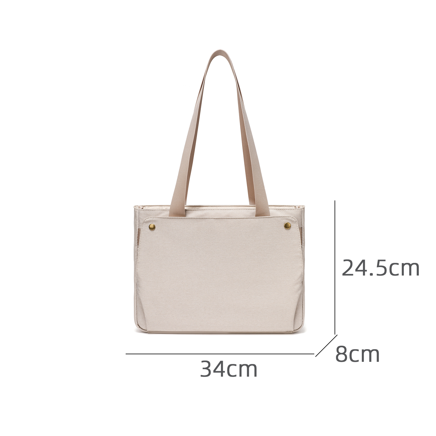 Japanese multifunctional shoulder bag, tote bag, tablet bag, minimalist commuting handbag, business travel briefcase