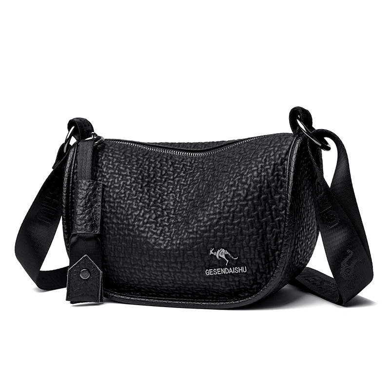 2025 Genuine Leather Womens Single Shoulder Crossbody Fashion Small Versatile Middleaged Mom Bag 250806
