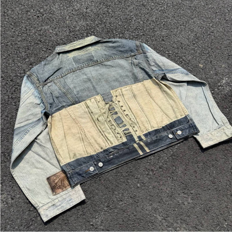 244 Mens Designer Denim Sweatshirts Men Women Letter Printed Fashion Long Sleeve Tops High Street Styles Breathable Pants Size S-XL