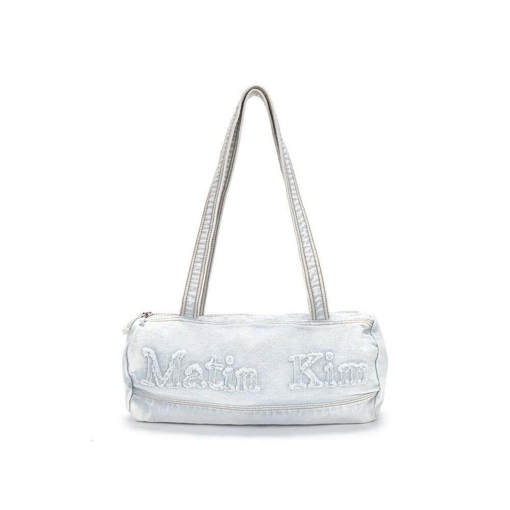 Designer Bag Tote Shoulder Bag summer New Washed Denim Patch Frayed Pillow For Women