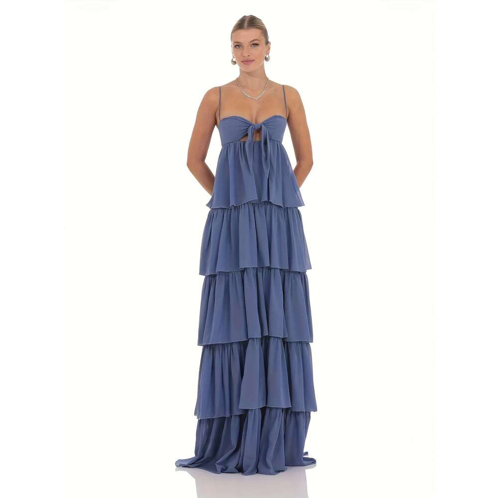 Women's Sexy Elegant Evening Backless One-Shoulder A-Line Dress, Essential for Proms, Banquets, and Nightclubs - Machine Washable High-End Party 