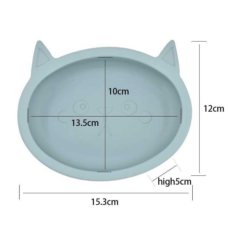 Baby Silicone Feeding Plate Silicone Sucker Bowl for Kids Waterproof Suction Bowl BPA Free Childrens Tableware Kitchenware X250806