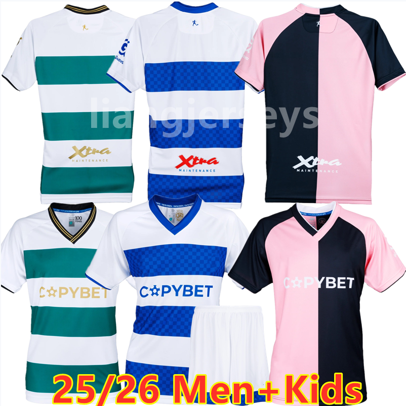 Queen ParkS 25 26 Queen ParkS FC ADOMAH Home Away Soccer Jerseys WILLOCK DUNNE CELAR LLOYD CELAR SMYTH KOLLI CHAIR ARMSTRONG DUNNE FREY Uniforms Men Kits Football