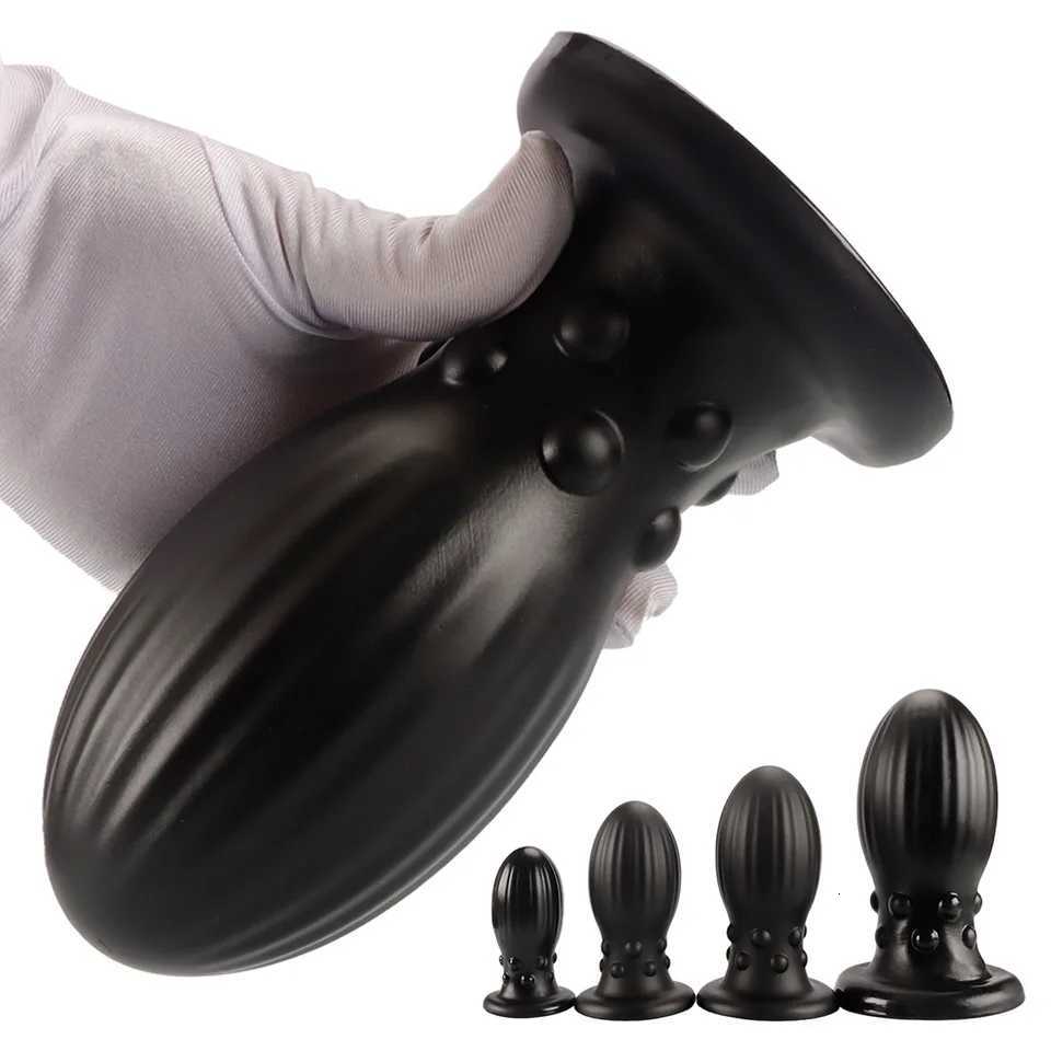 Dragon Egg Large Anal Plug Soft Suction Cup Anal Toy Butt Plug Prostate Massager Anal Dilator Sexy Toy For Women Men Masturbator XJ250806
