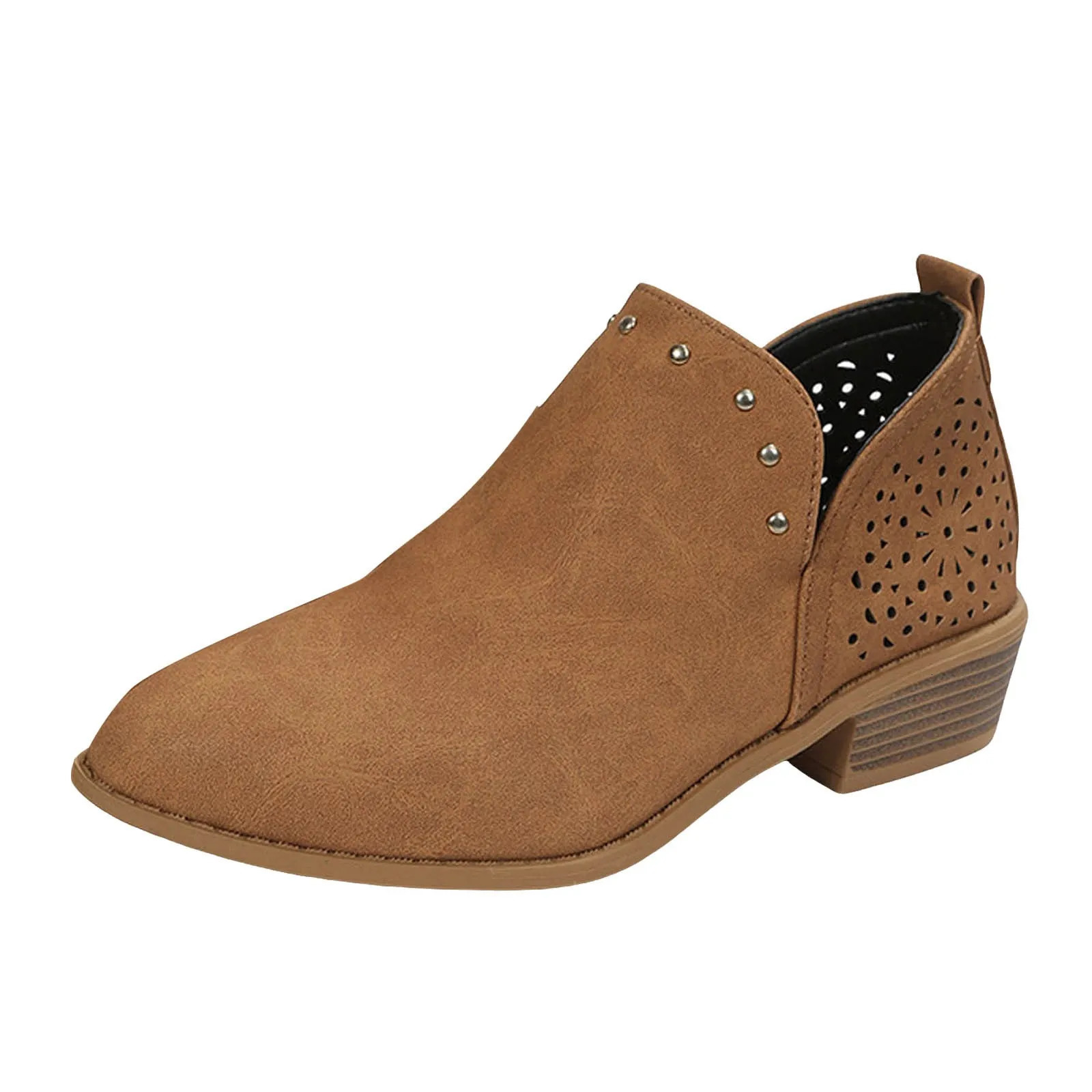 Cowboy Cowgirl Boots For Women Heel WomenS Ankle Boot Fashion Boots Female Vulcanize Platform Boots Botas De Mujer 250731