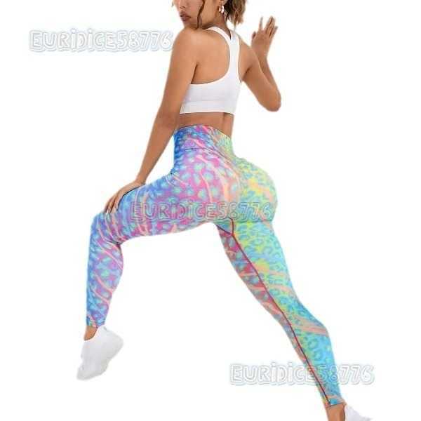 200+ Peach Butt Lift Gradient Yoga Pants Seamless Tie-dye Yoga Tight High Waist Outdoor Sports Fitness Leggings H250806