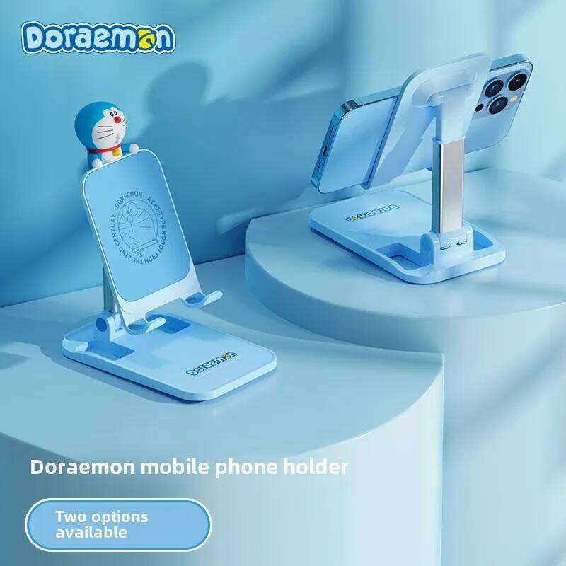 New Doraemon Desktop Folding Cartoon Creative Live Watching Drama Lazy People Adjustable Lift Cell Phone Stand