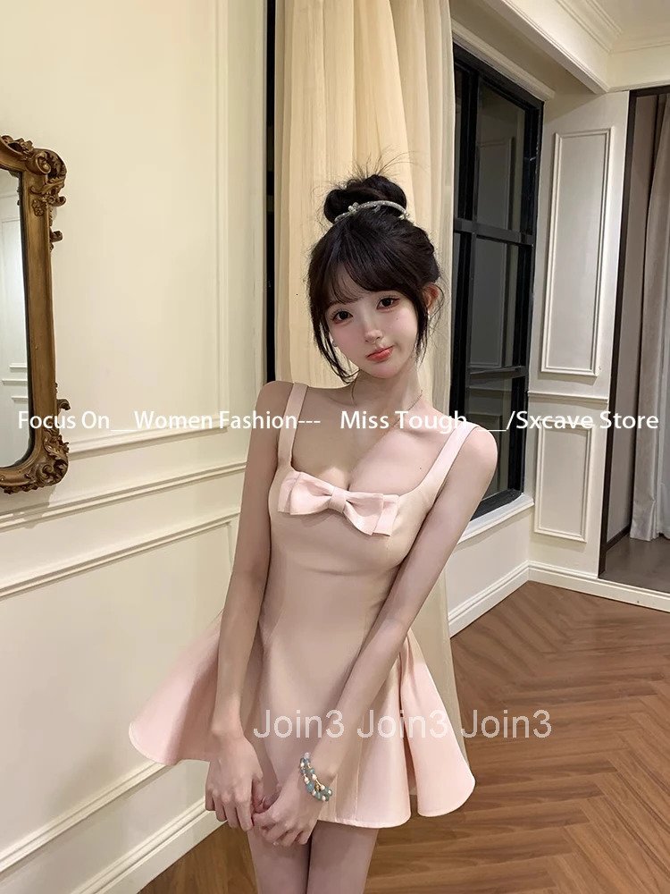 Summer New Elegant Evening Party Mini Dresses Women Vintage Sleeveless Y2K Mini Birthday Dress Casual Korean A-line Vestidos